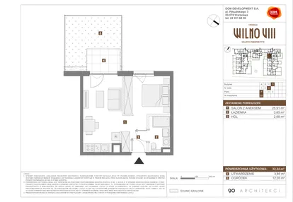 Mieszkanie w inwestycji: Osiedle Wilno VIII etap 1.2