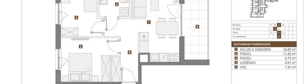 Mieszkanie w inwestycji: Osiedle Wilno VIII etap 1.2