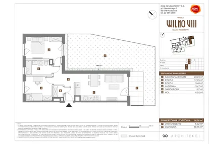 Mieszkanie w inwestycji: Osiedle Wilno VIII etap 1.2