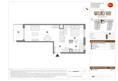 Mieszkanie w inwestycji: Osiedle Wilno VIII etap 1.2
