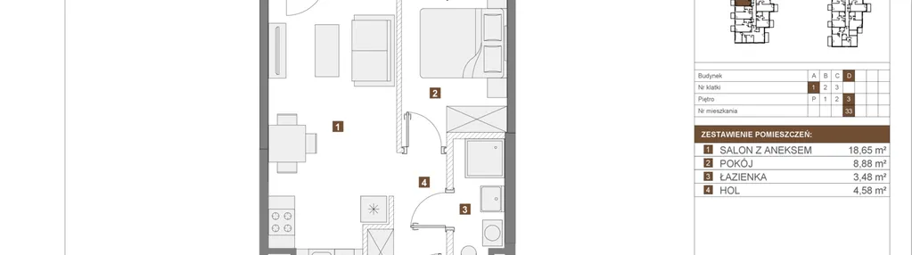 Mieszkanie w inwestycji: Osiedle Wilno VIII etap 1.2