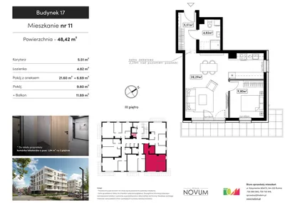 Mieszkanie w inwestycji: Novum Rumia - bud. 17