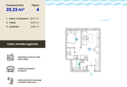 Mieszkanie w inwestycji: Ustka Flow