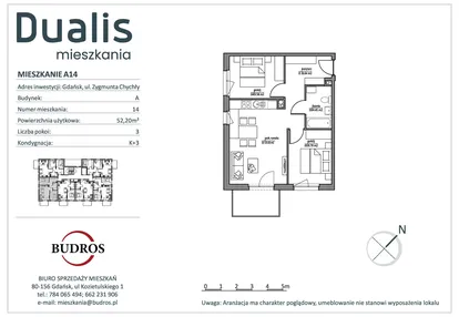 Mieszkanie w inwestycji: Dualis