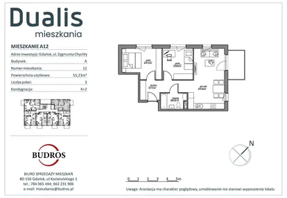 Mieszkanie w inwestycji: Dualis