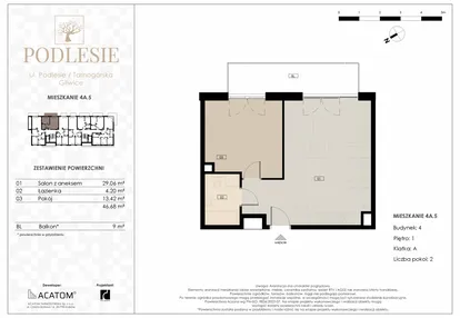 Mieszkanie w inwestycji: Podlesie