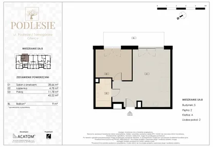 Mieszkanie w inwestycji: Podlesie