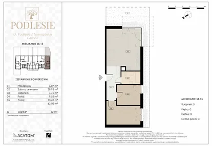 Mieszkanie w inwestycji: Podlesie