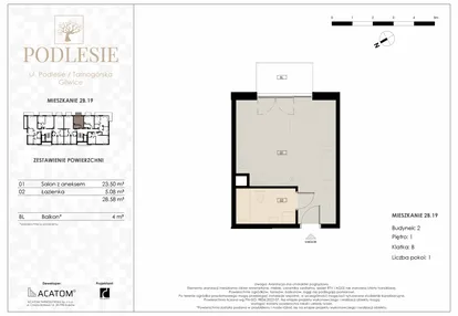 Mieszkanie w inwestycji: Podlesie