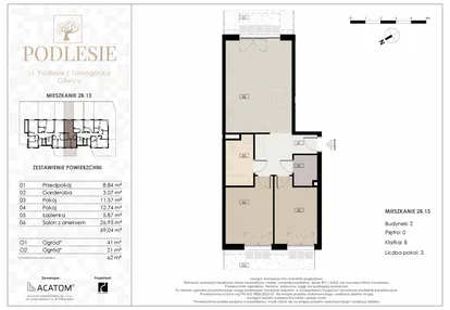 Mieszkanie w inwestycji: Podlesie