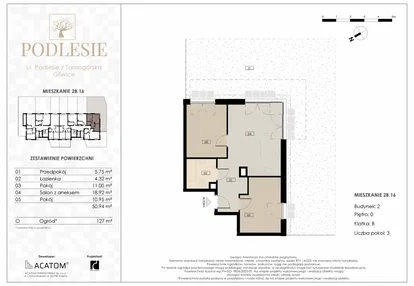 Mieszkanie w inwestycji: Podlesie