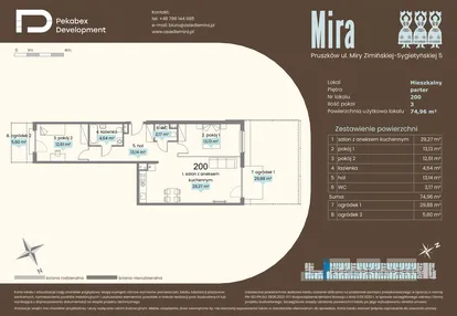 Mieszkanie w inwestycji: Mira