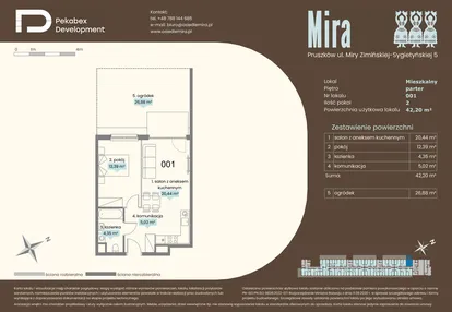 Mieszkanie w inwestycji: Mira
