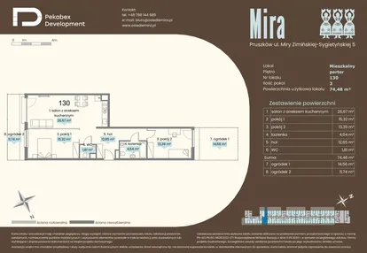Mieszkanie w inwestycji: Mira