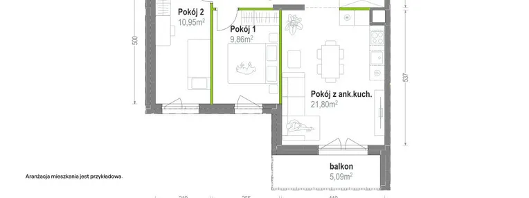 Mieszkanie w inwestycji: Głębocka Vita
