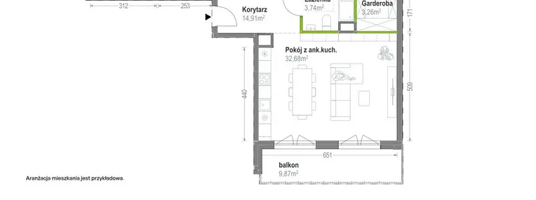 Mieszkanie w inwestycji: Głębocka Vita