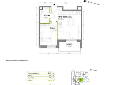 Mieszkanie w inwestycji: Głębocka Vita