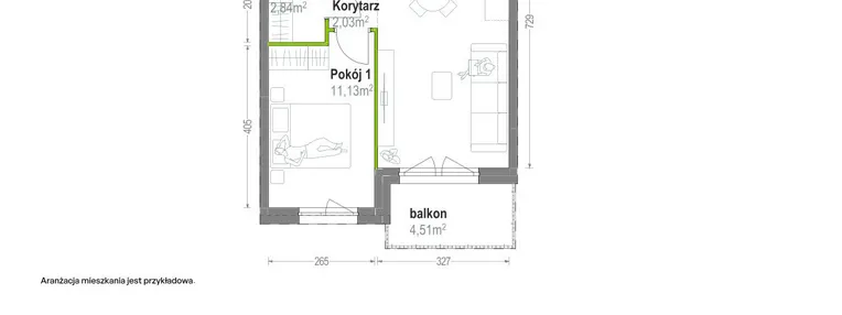 Mieszkanie w inwestycji: Głębocka Vita