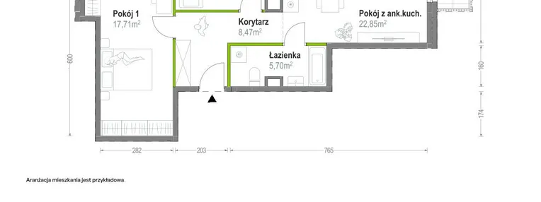 Mieszkanie w inwestycji: Głębocka Vita