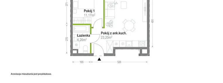 Mieszkanie w inwestycji: Głębocka Vita