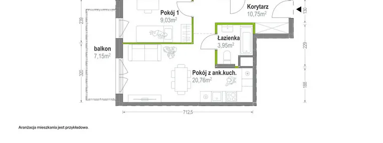 Mieszkanie w inwestycji: Głębocka Vita