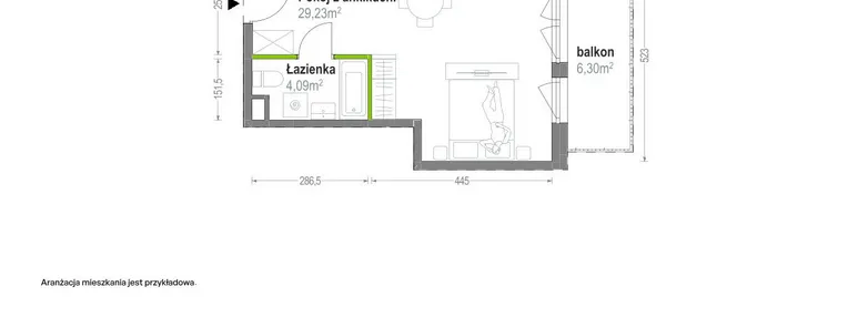 Mieszkanie w inwestycji: Głębocka Vita