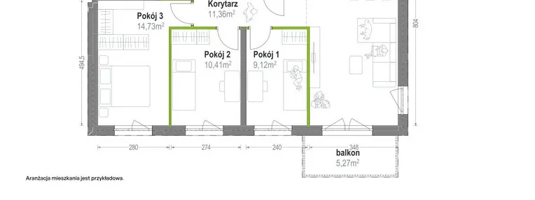 Mieszkanie w inwestycji: Głębocka Vita