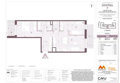 Mieszkanie w inwestycji: Apartamenty Józefińska