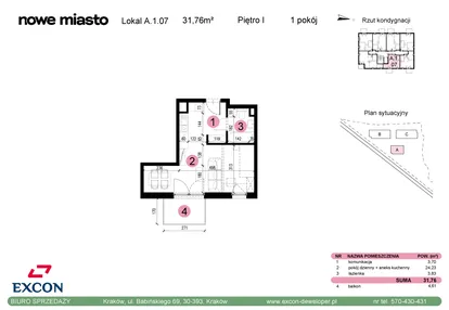 Mieszkanie w inwestycji: Nowe Miasto