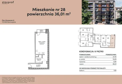 Mieszkanie w inwestycji: Plac Słowiański 9