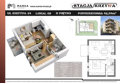 Mieszkanie w inwestycji: Stacja Krzywa