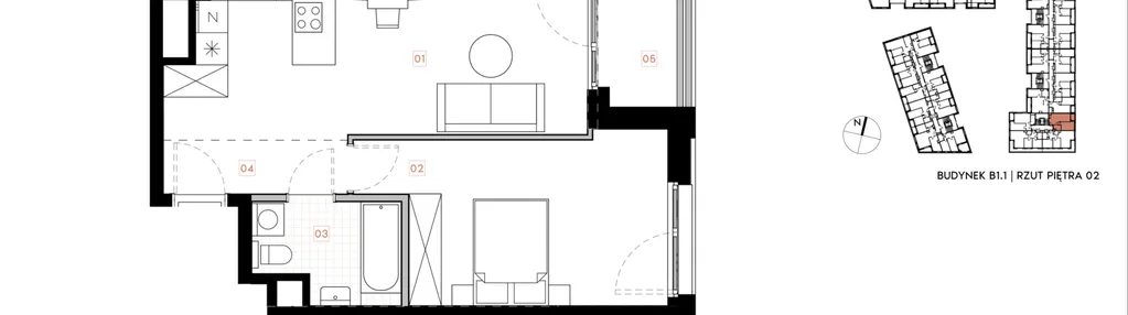 Mieszkanie w inwestycji: Browary Tarnowskie etap 1