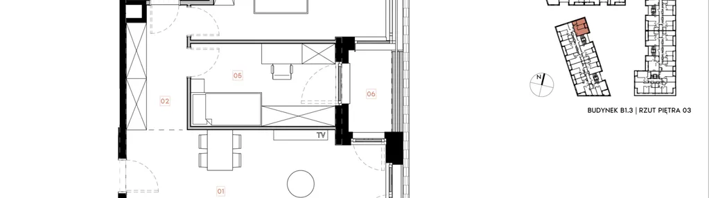Mieszkanie w inwestycji: Browary Tarnowskie etap 1