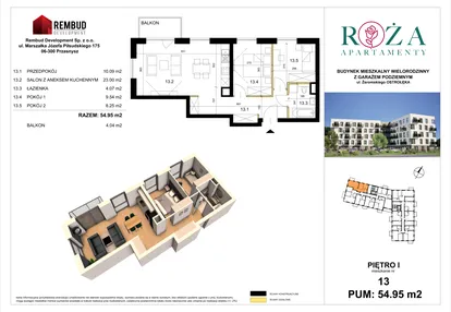 Mieszkanie w inwestycji: Apartamenty Róża