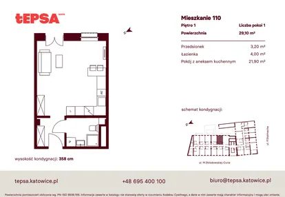Mieszkanie w inwestycji: Tepsa Kato