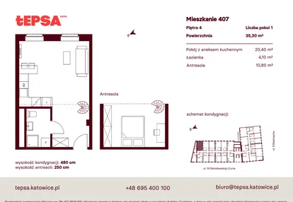 Mieszkanie w inwestycji: Tepsa Kato