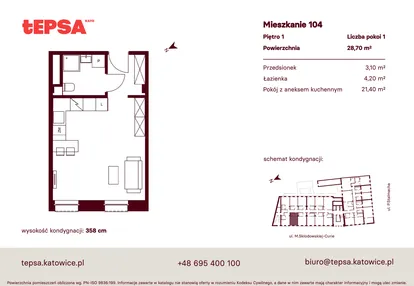 Mieszkanie w inwestycji: Tepsa Kato