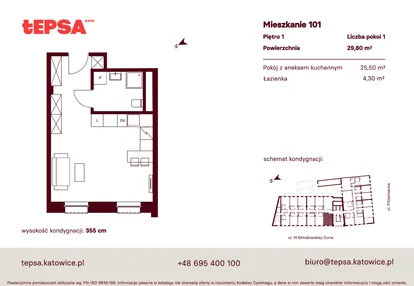 Mieszkanie w inwestycji: Tepsa Kato