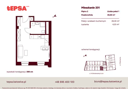 Mieszkanie w inwestycji: Tepsa Kato