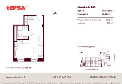 Mieszkanie w inwestycji: Tepsa Kato