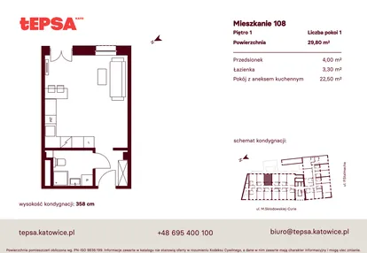 Mieszkanie w inwestycji: Tepsa Kato