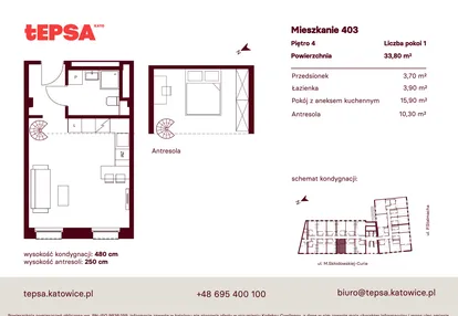 Mieszkanie w inwestycji: Tepsa Kato