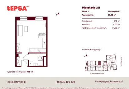 Mieszkanie w inwestycji: Tepsa Kato