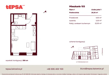 Mieszkanie w inwestycji: Tepsa Kato