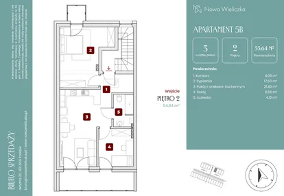 Mieszkanie w inwestycji: Nowa Wieliczka