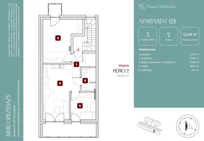 Mieszkanie w inwestycji: Nowa Wieliczka