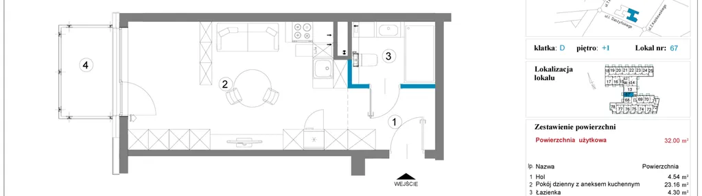 Mieszkanie w inwestycji: Daszyńskiego Square etap 2