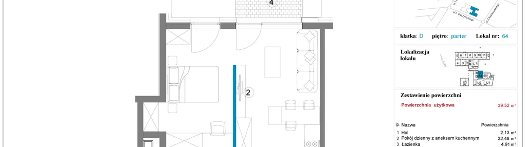 Mieszkanie w inwestycji: Daszyńskiego Square etap 2