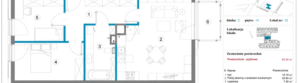 Mieszkanie w inwestycji: Daszyńskiego Square etap 2