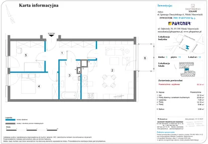 Mieszkanie w inwestycji: Daszyńskiego Square etap 2
